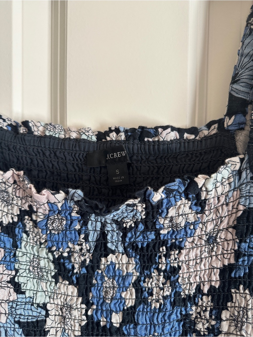 J. Crew Linen daydream dress in zinnia floral - Picture 7 of 11